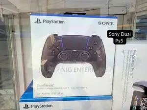 PS5 Controller- DualSense Wireless Pad- PlayStation 5- Black