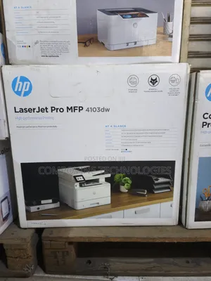 Hp Laserjet Pro MFP 4103dw Printer