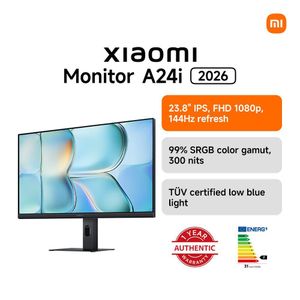 XIAOMI Monitor A24i 2026 - 23.8 Inches, 144Hz Refresh Rate - Black