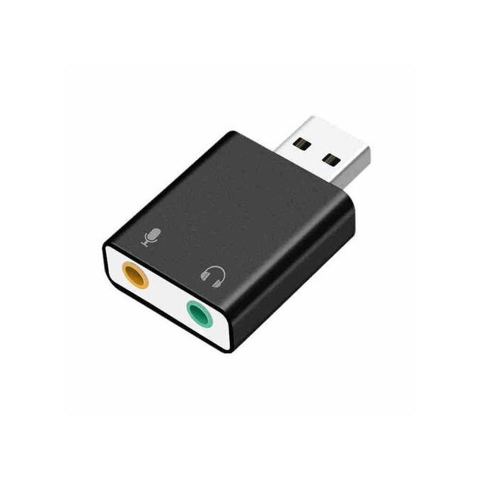 External USB_Sound Card Adapter USB3 To 3.5mm Laptop PC SOUNDCARD