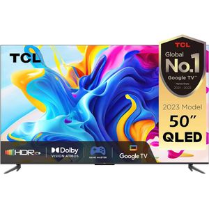TCL 50" Ultra HD Android Smart QLED Google TV 50C645...