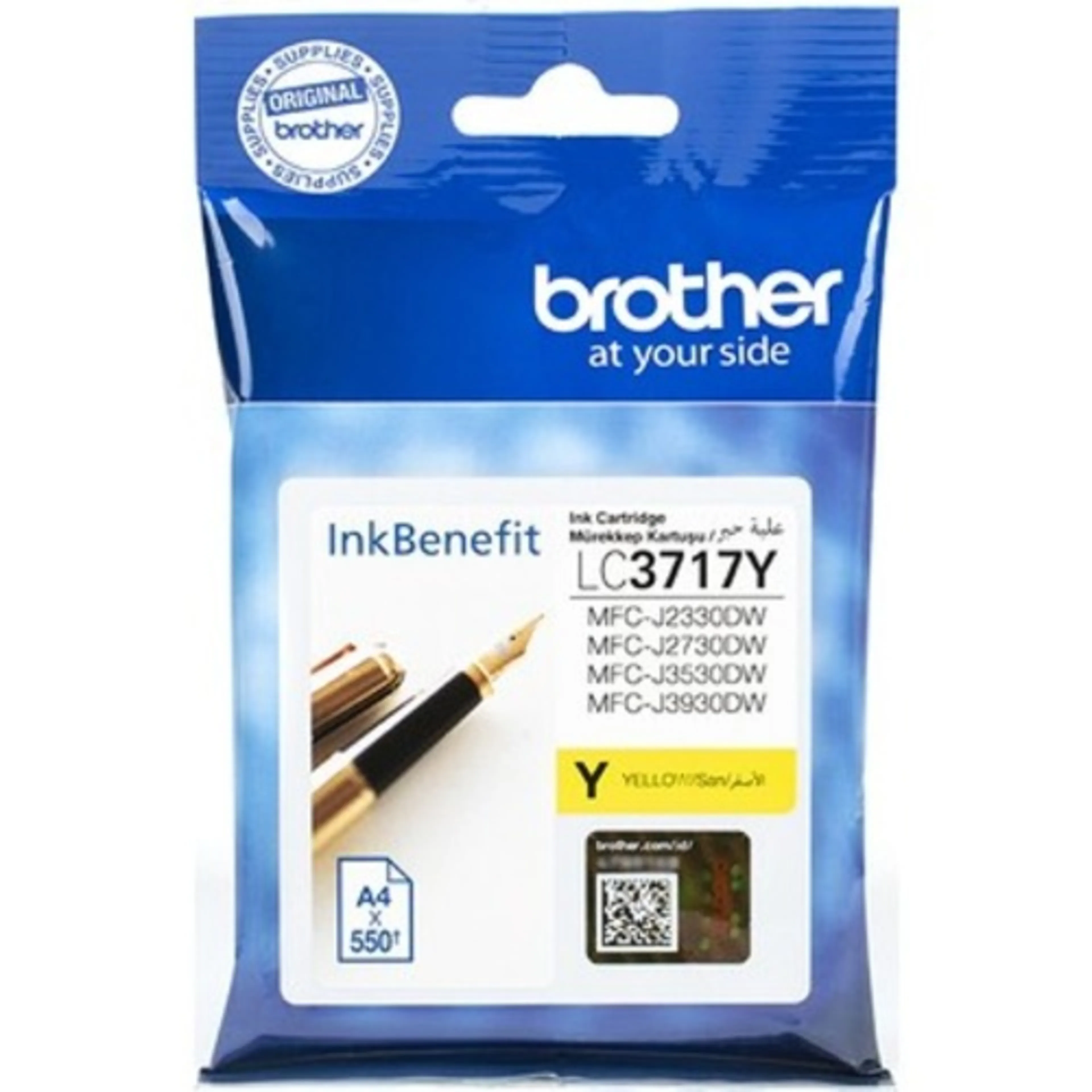 Brother Lc 3717y Yellow Ink Cartridge