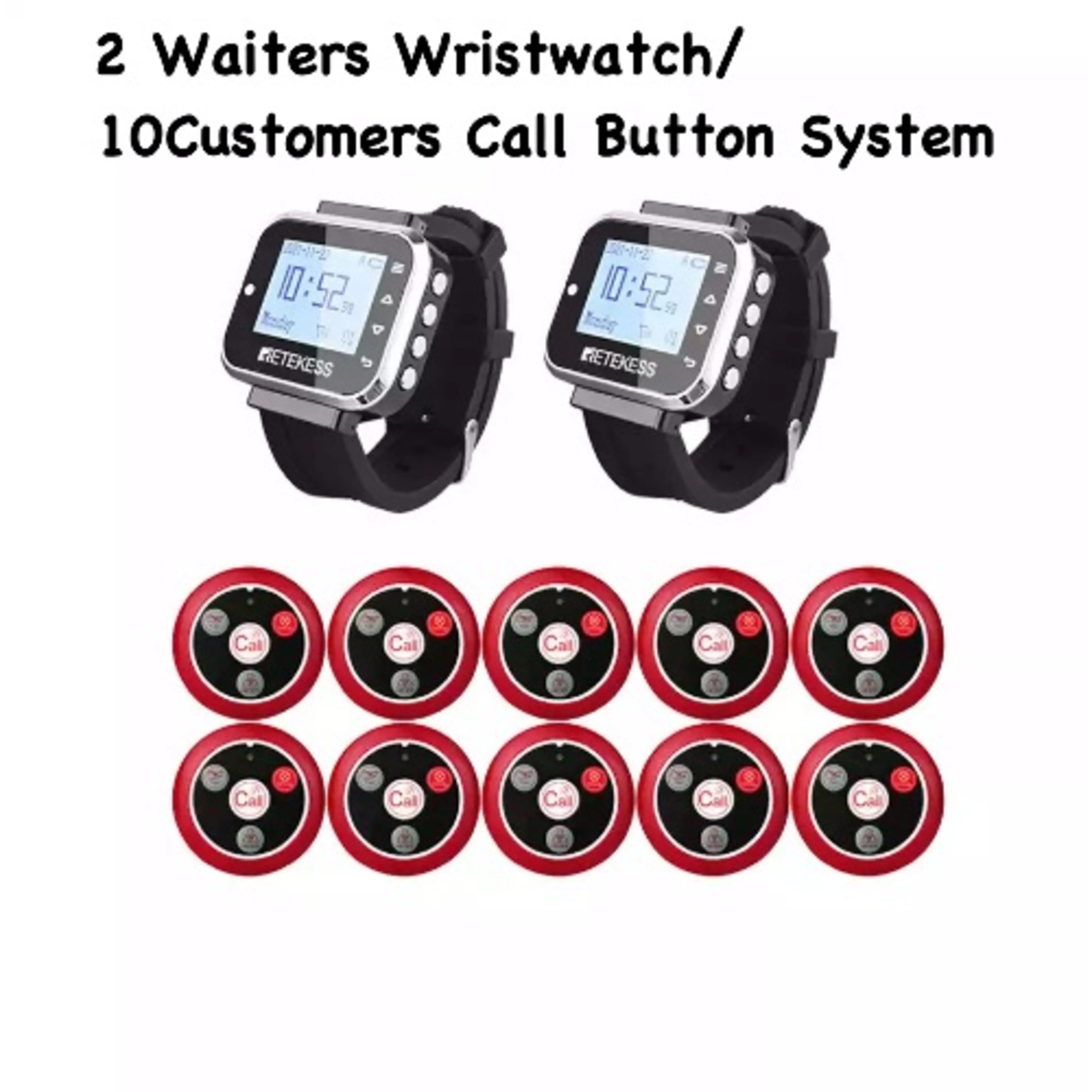 Retekess Hotel Wireless Call System For Waiters And ...