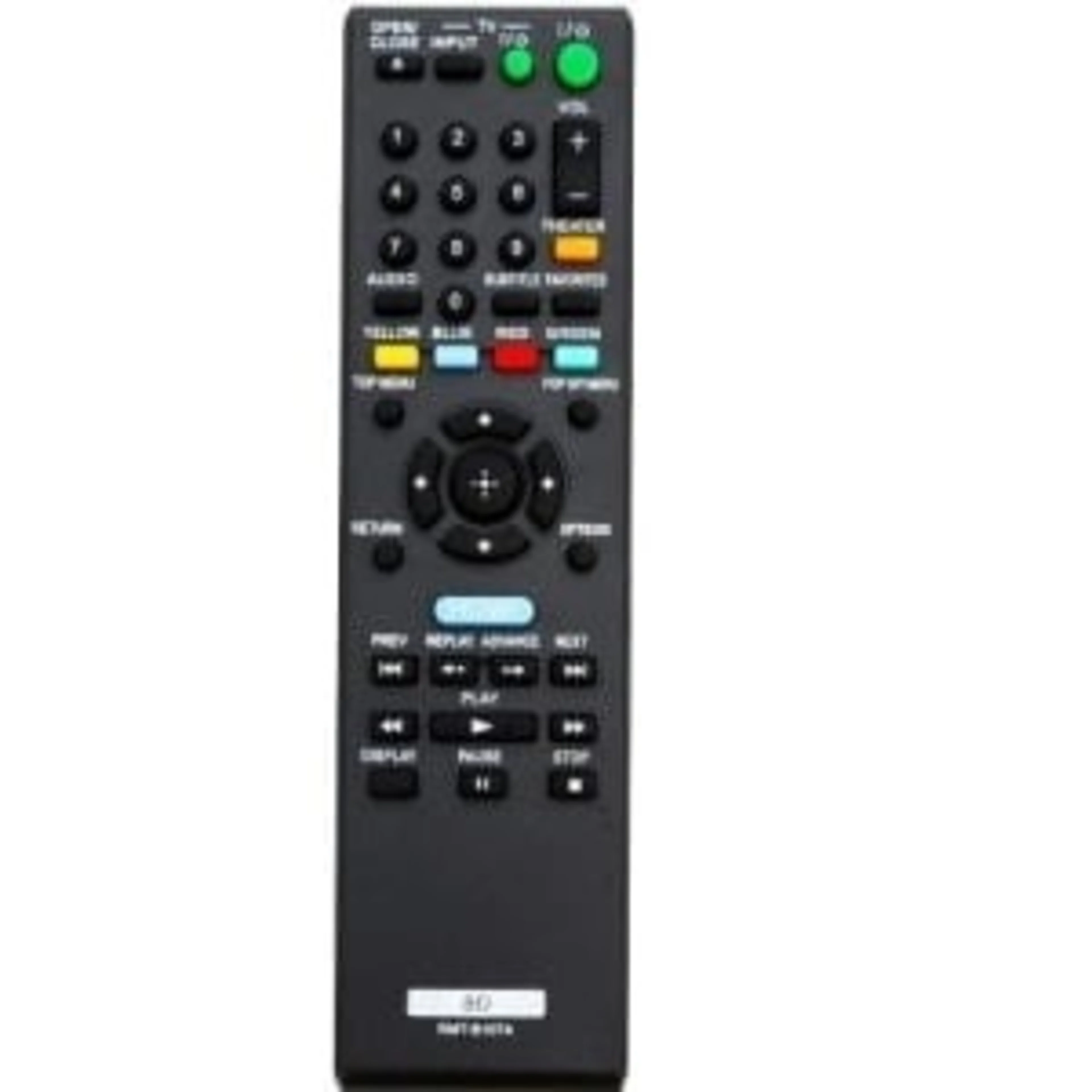 Sony Remote Control For Sony 3d Blu-ray Dvd Player
