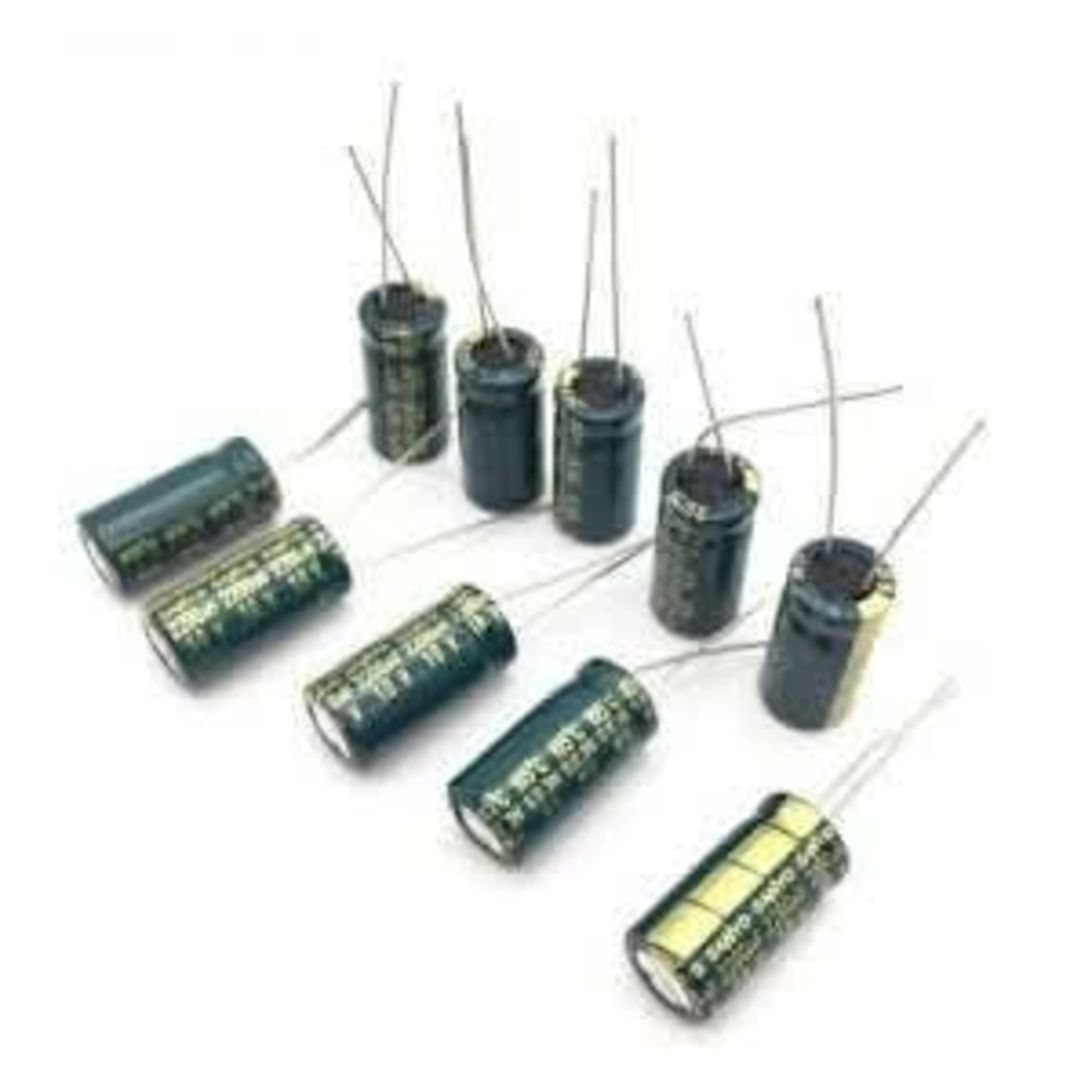 2200uf 10v Aluminum Electrolytic Capacitors - 50pcs