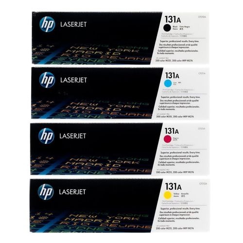 Hp 100% Genuine Original 207a Laserjet Toner Catridge - All 4 Colours In One Shipping