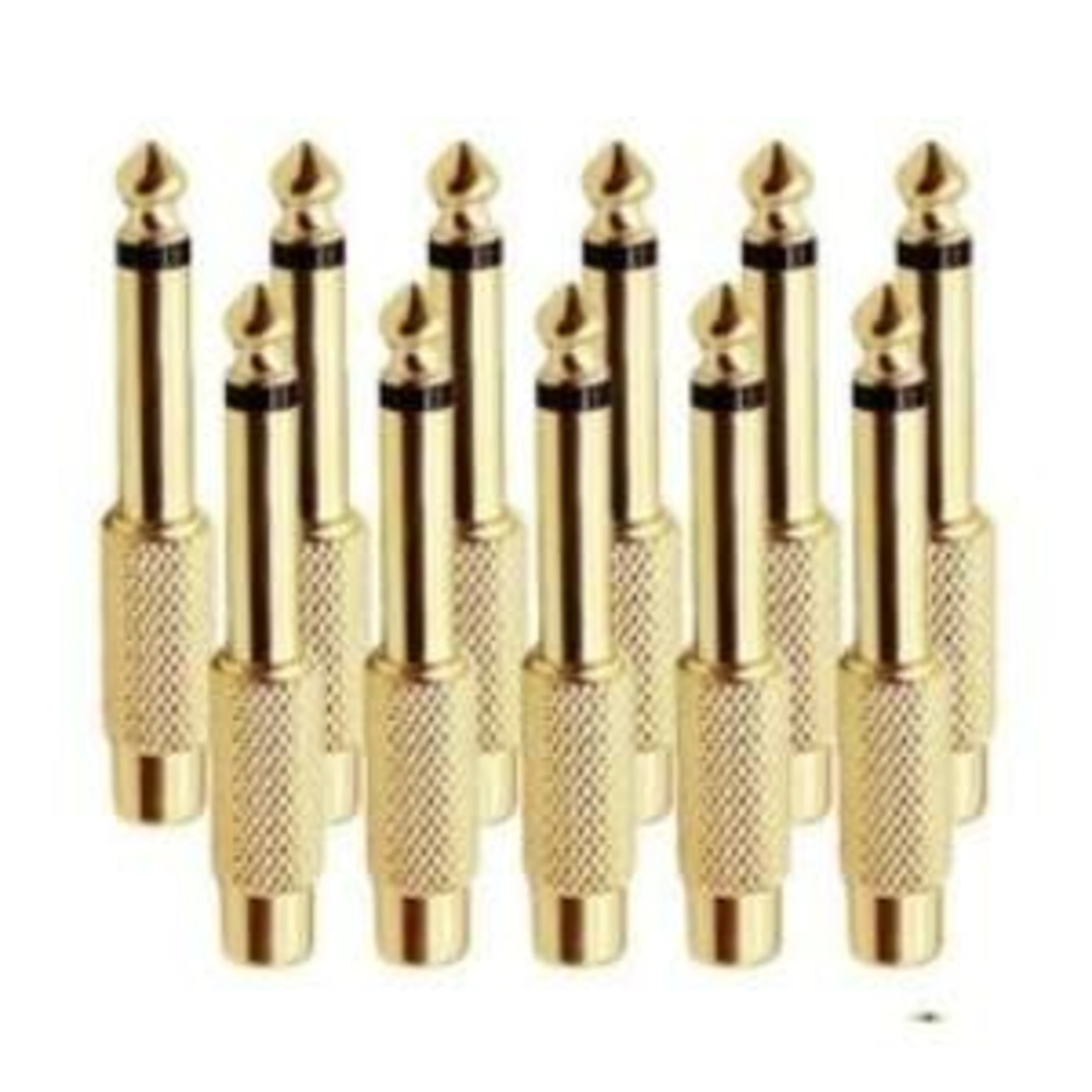 General Musical Sound Rca To 6.35mm 1/4" Jack Adapte...