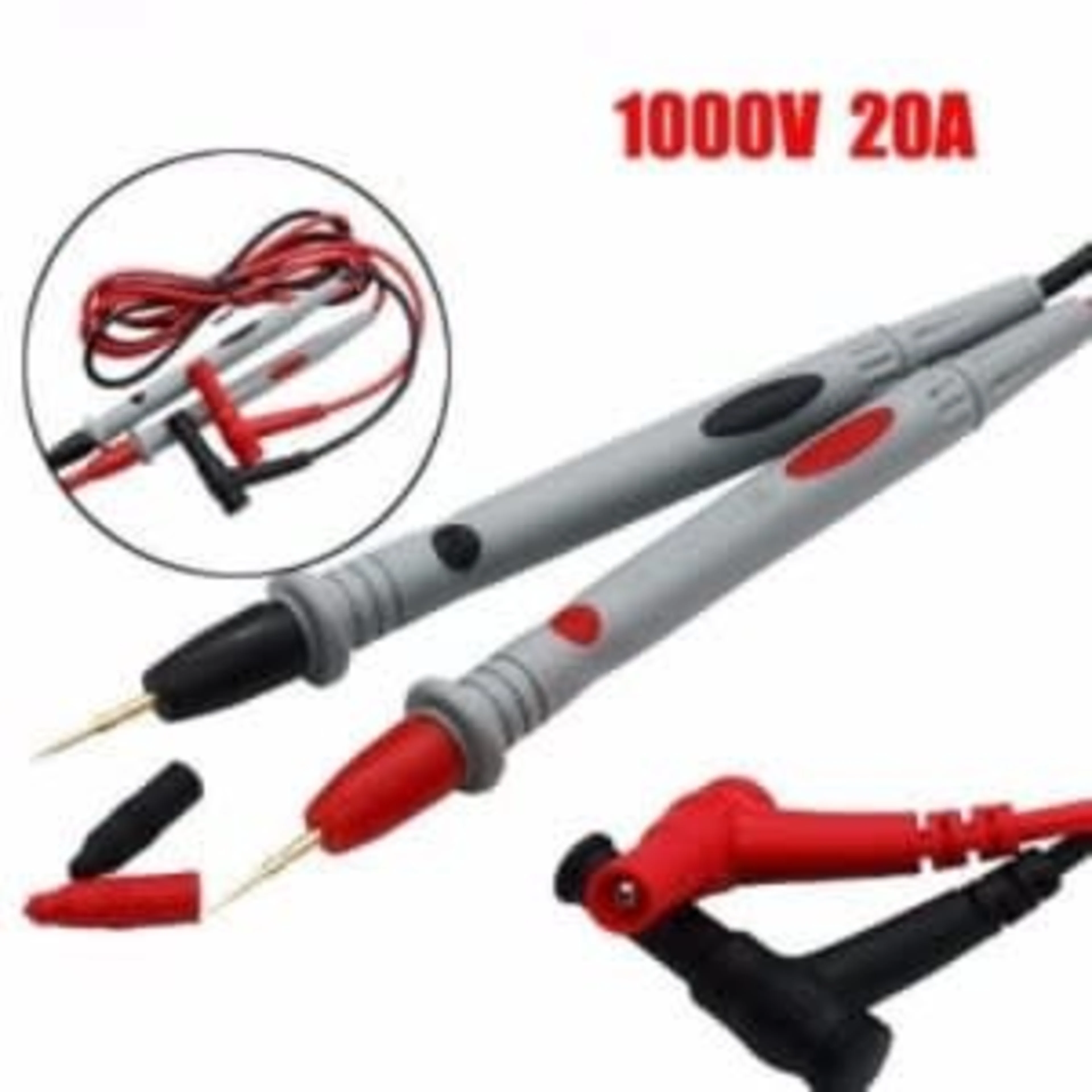 Precision Needle-tip Multimeter Probe - 1000-v-20a