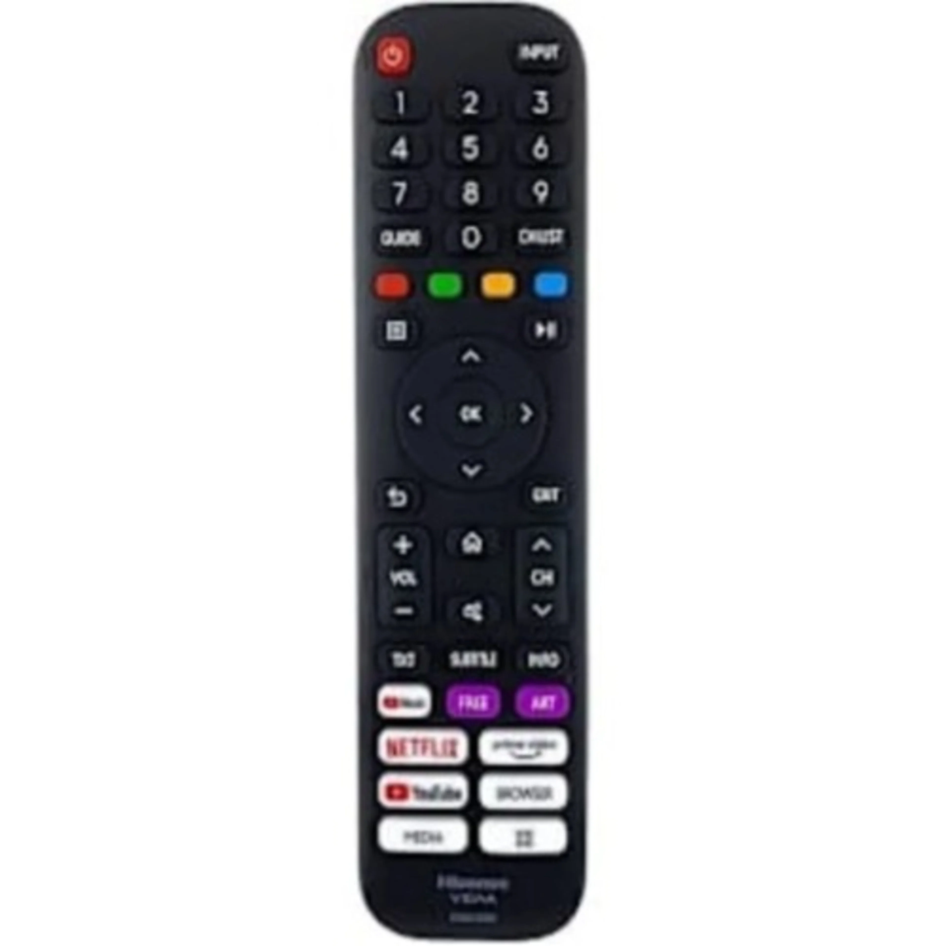 Replacement Remote Control For Hisense Led Smart Tv ...