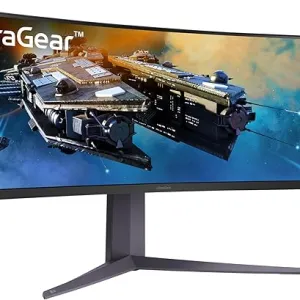 LG 45GR75DC-B 45-inch  UltraGear™ QHD 1440P 1ms 200Hz Curved Gaming Monitor with USB Type-C™