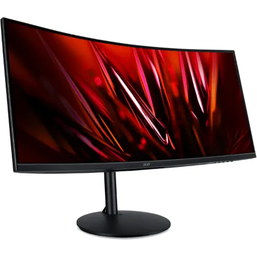 Acer Nitro Curved 34″ Gaming Monitor – Black (XZ342CU V3) – QHD 3440×1440, 180Hz, 1ms VRB