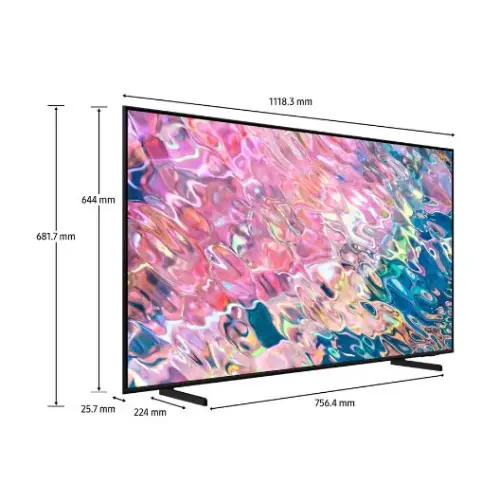 Samsung Smart TV 65 inch 4K  Goggle Assistant and Alexa Voice Assistant Q60D QLED