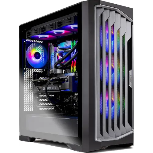 Skytech Legacy 4 Gaming Desktop – Intel Ultra 9 285K 5.5GHz, RTX 5090 32GB, 64GB DDR5, 4TB Gen4 SSD, Z890, 420mm ARGB AIO, 1200W Gold PSU, Wi-Fi & Windows 11 – Ultimate 4K/8K Gaming Powerhouse