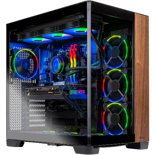 Skytech Gaming Prism 4 Desktop PC, Ryzen 9 9950X3D 4.3 GHz (5.7GHz), NVIDIA RTX 5090 32GB, X870 Board, 2TB Gen4 NVMe SSD, 64GB DDR5 RAM 6000 RGB, 1200W Gold ATX 3 PSU, 360mm ARGB AIO, Wi-Fi, Win 11